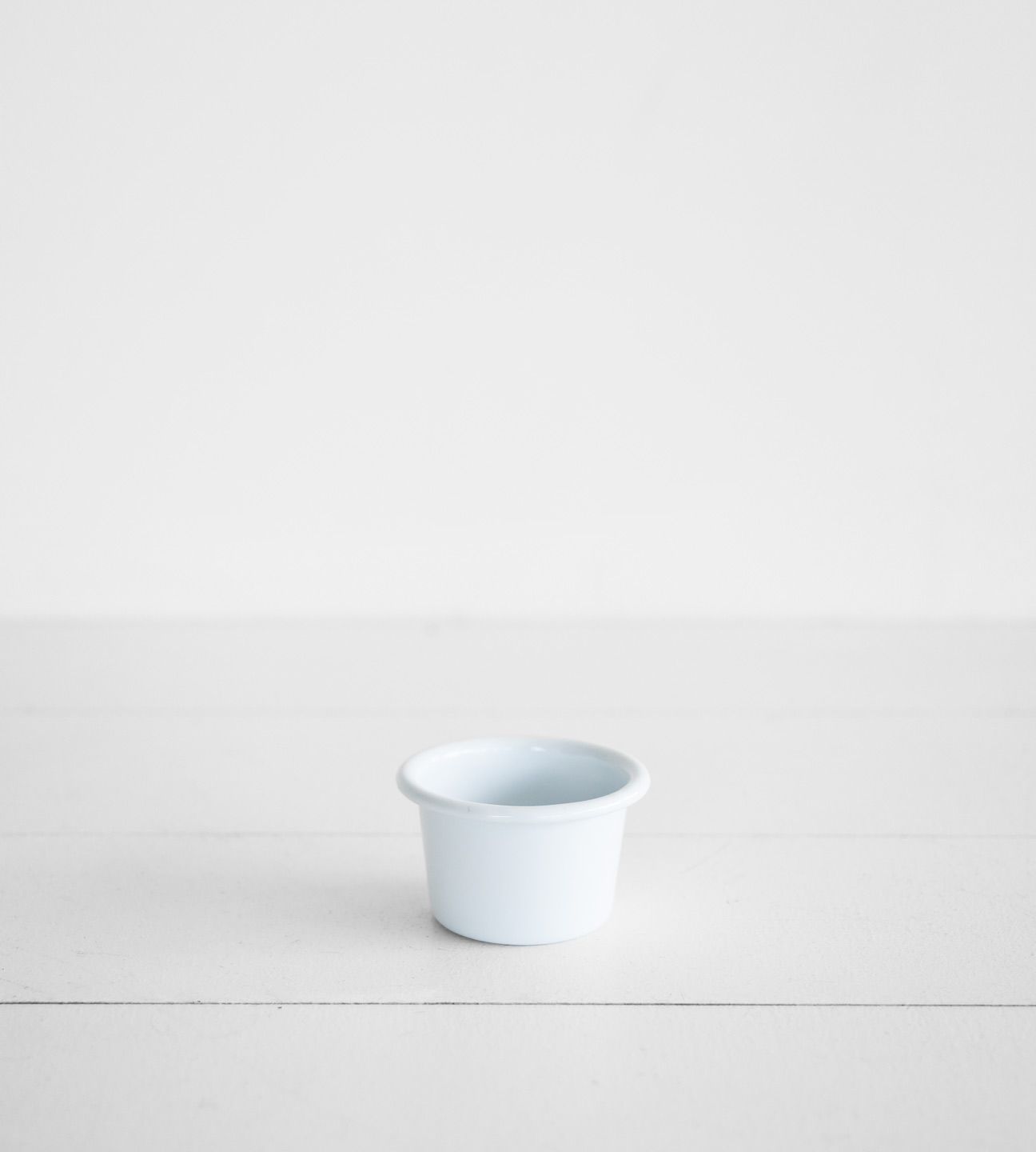 White Enamel | Mini Dip Cup | 6cm